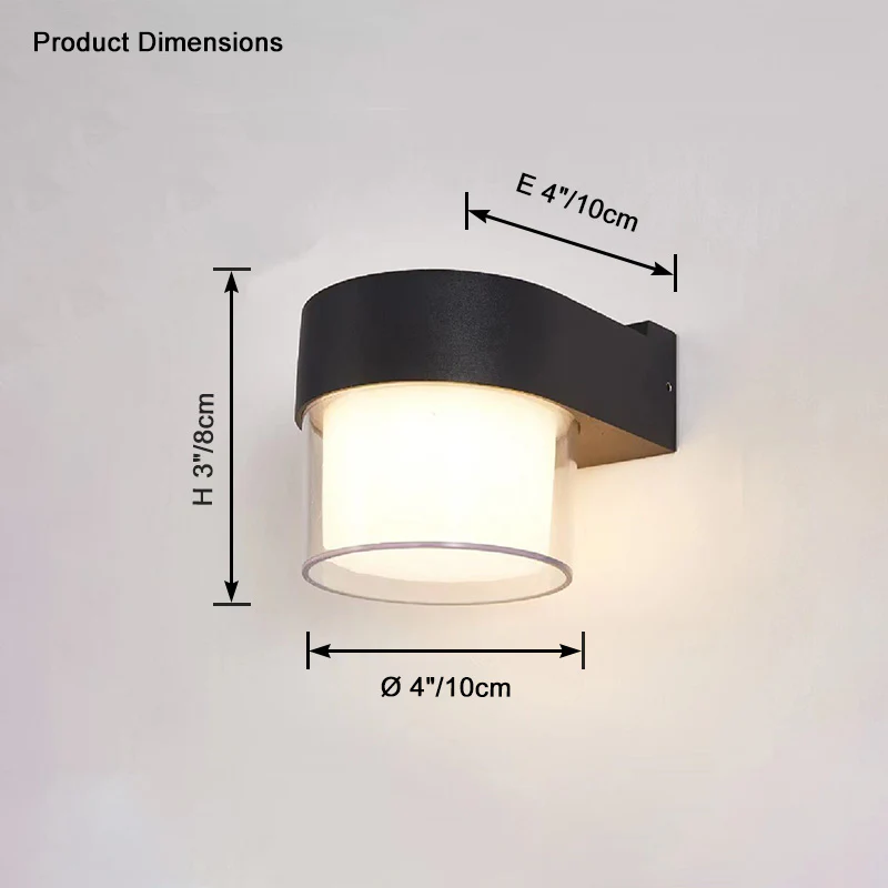 WOMO Outdoor Wall Light-WM9185 - Image 11