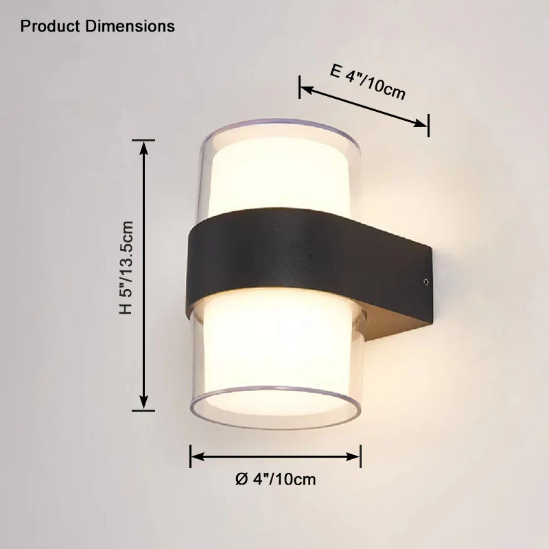 WOMO Outdoor Wall Light-WM9185 - Image 15