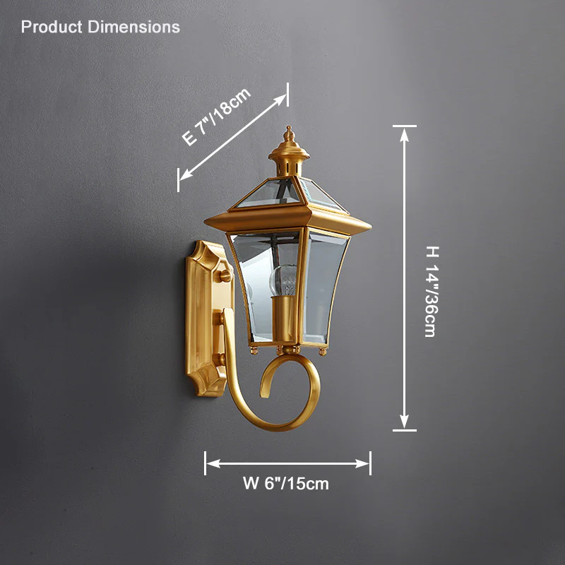 WOMO Outdoor Wall Light-WM9205 - Image 11