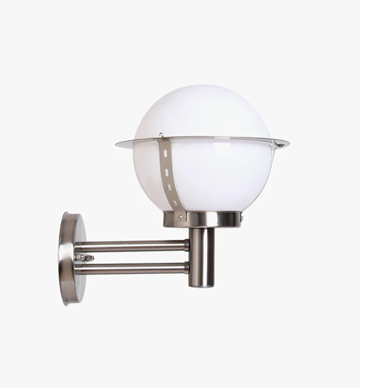 WOMO Glass Globe Outdoor Wall Light-WM9208 - Image 5