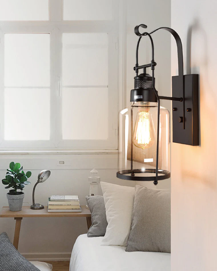 WOMO Vintage Outdoor Wall Lantern-WM9211 - Image 10