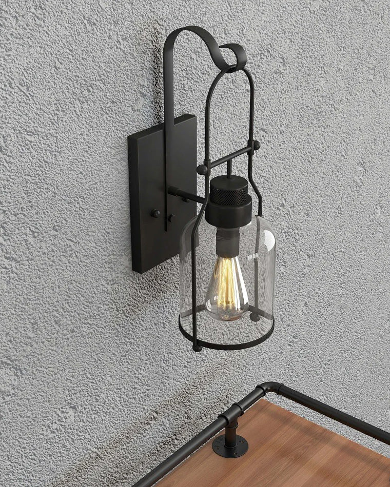 WOMO Vintage Outdoor Wall Lantern-WM9211 - Image 5