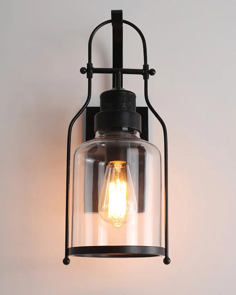 WOMO Vintage Outdoor Wall Lantern-WM9211 - Image 6