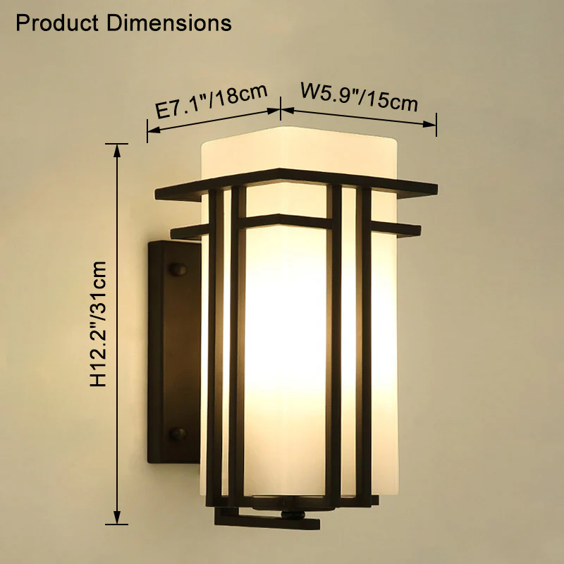 WOMO Outdoor Craftsman Wall Sconce-WM9065 - Image 23
