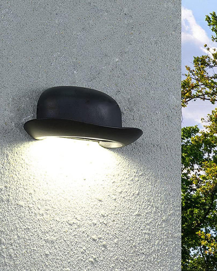 WOMO Hat Outdoor Wall Sconce-WM9183 - Image 2