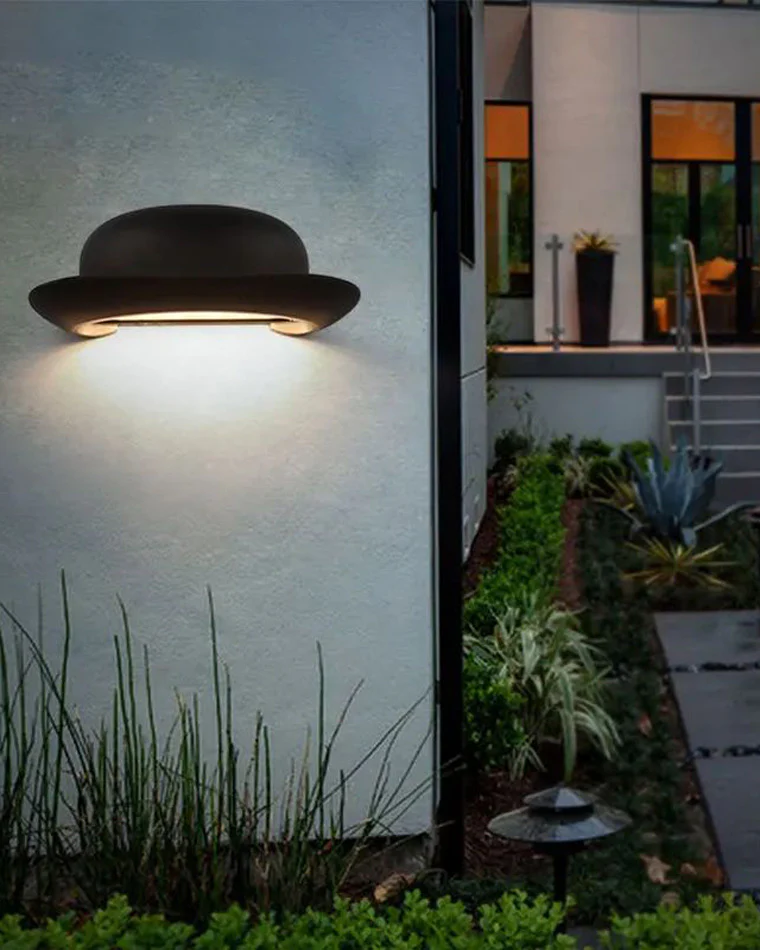 WOMO Hat Outdoor Wall Sconce-WM9183 - Image 5