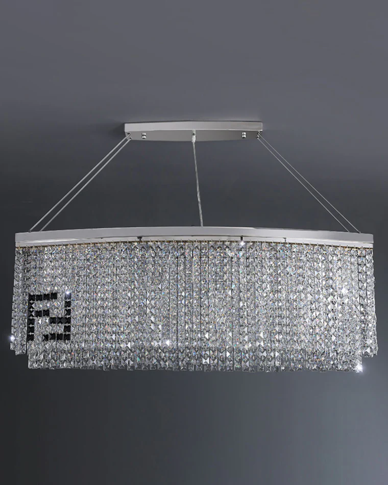 WOMO Oval Crystal Chandelier-WM2071b - Image 11