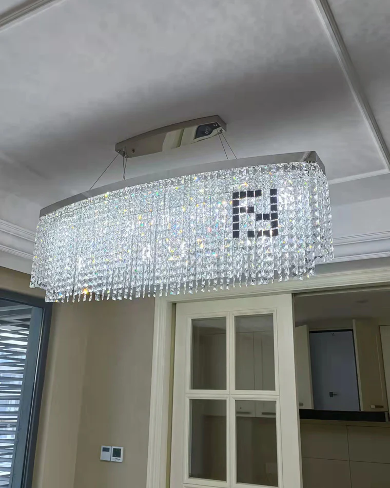 WOMO Oval Crystal Chandelier-WM2071b - Image 5