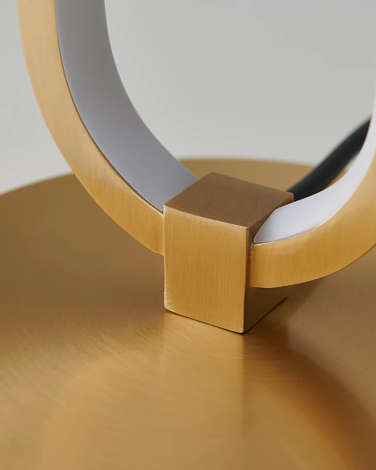 WOMO Long Oval LED Brass Table Lamp-WM8034 - Image 7