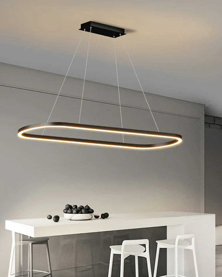 WOMO Oval Led Chandelier-WM2434 - Image 2