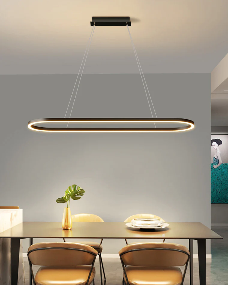 WOMO Oval Led Chandelier-WM2434 - Image 3