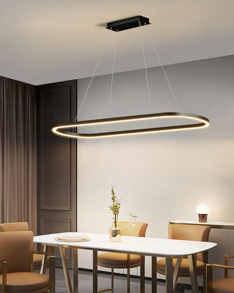 WOMO Oval Led Chandelier-WM2434 - Image 4