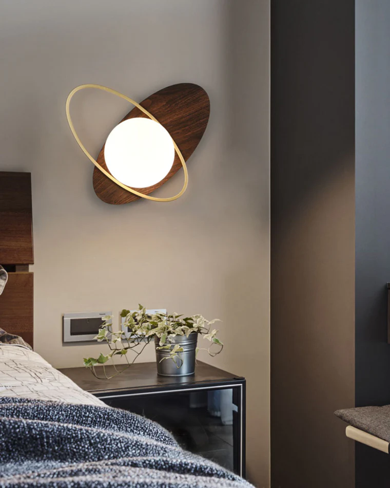 WOMO Frosted Glass Oval Accent Wall Sconce-WM6064 - Image 45