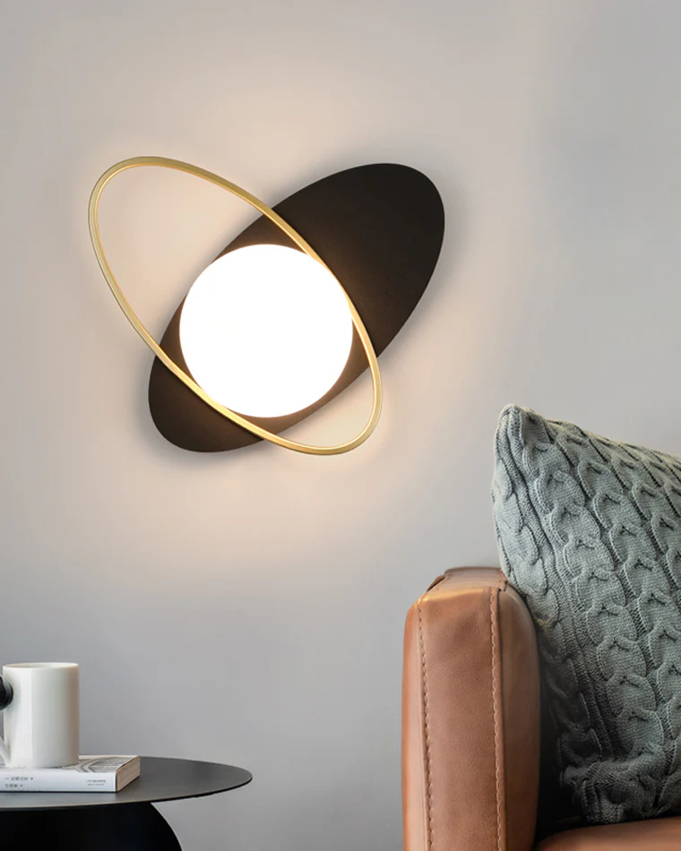 WOMO Frosted Glass Oval Accent Wall Sconce-WM6064 - Image 53