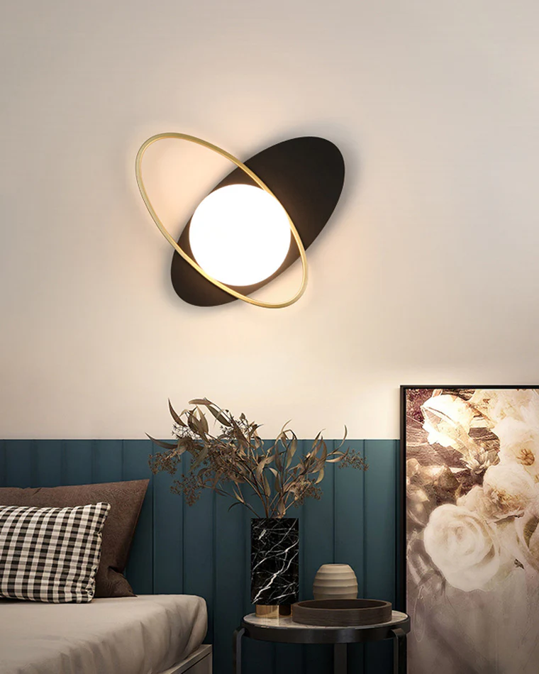 WOMO Frosted Glass Oval Accent Wall Sconce-WM6064 - Image 56