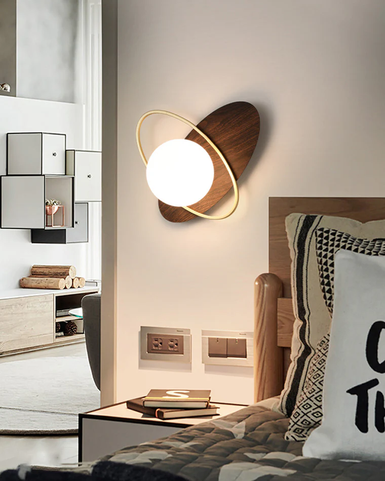 WOMO Frosted Glass Oval Accent Wall Sconce-WM6064 - Image 57