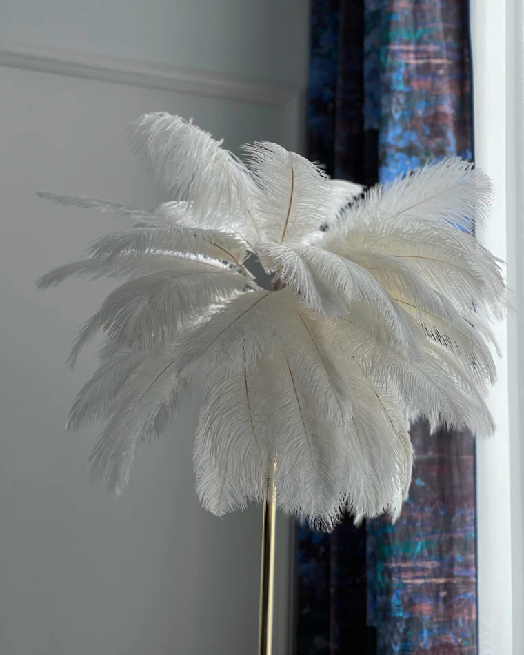 WOMO Feather Palm Tree Floor Lamp with Tray-WM7052 - Image 16