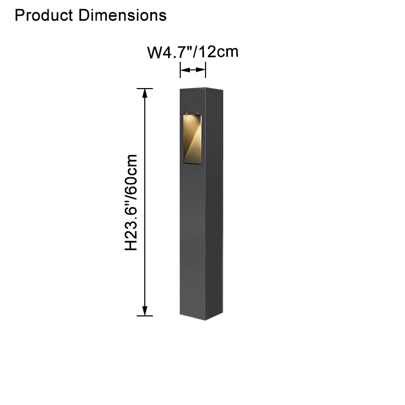 WOMO Pathway Bollard Light-WM9132 - Image 19
