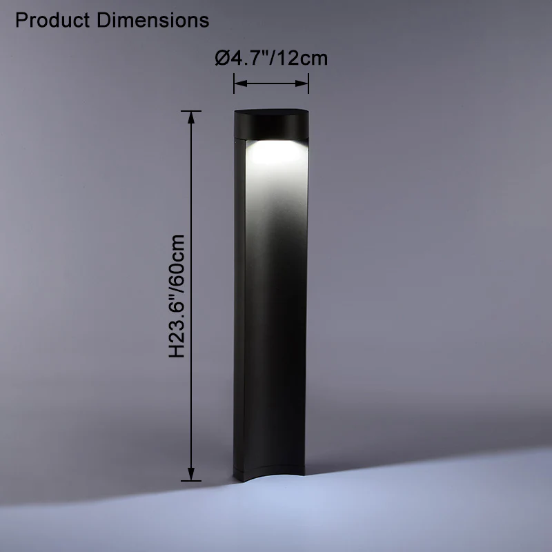 WOMO Pathway Bollard Light-WM9137 - Image 16