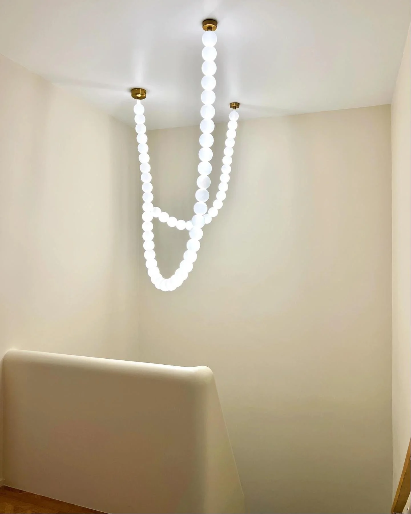 WOMO X-Pearl Necklace Chandelier-WM2799 - Image 25