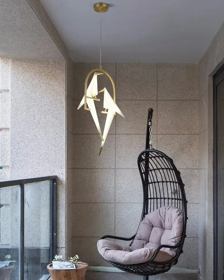 WOMO Bird Origami Pendant Light-WM2734 - Image 7