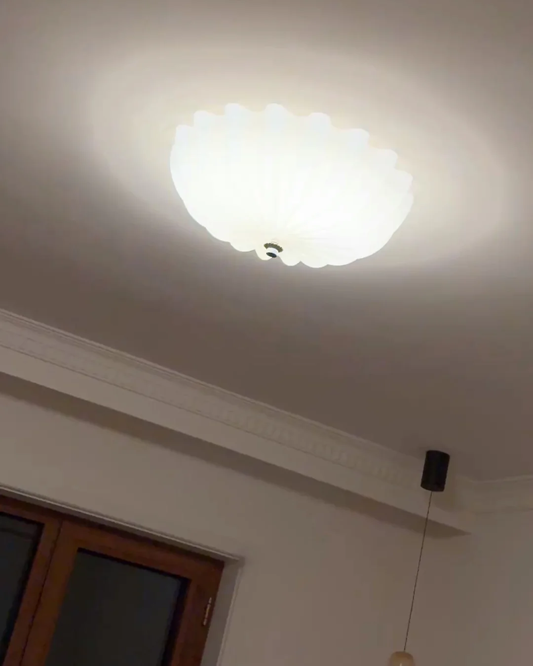 WOMO Pleated Glass Flush Mount Ceiling Light-WM1133 - Image 18