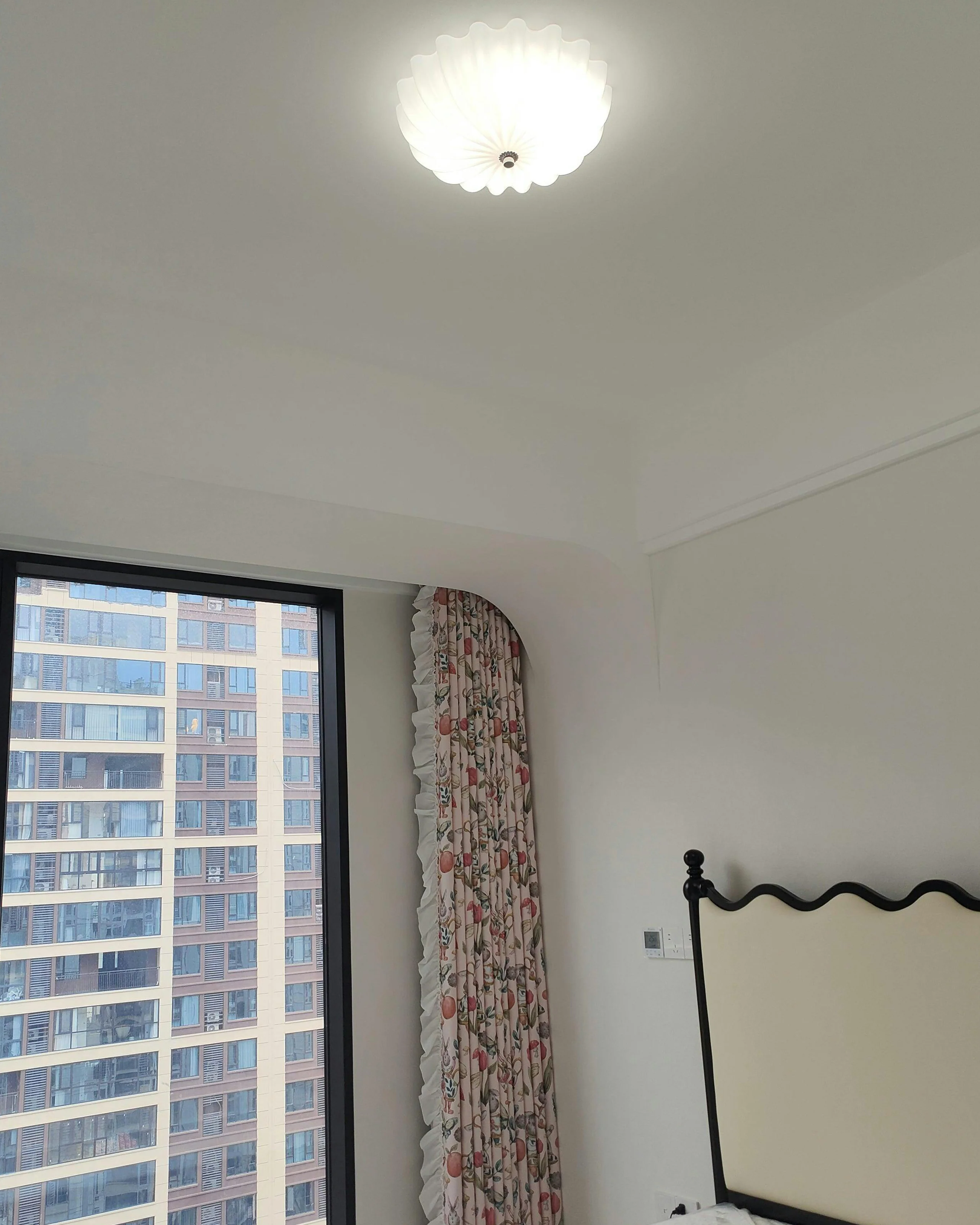 WOMO Pleated Glass Flush Mount Ceiling Light-WM1133 - Image 20