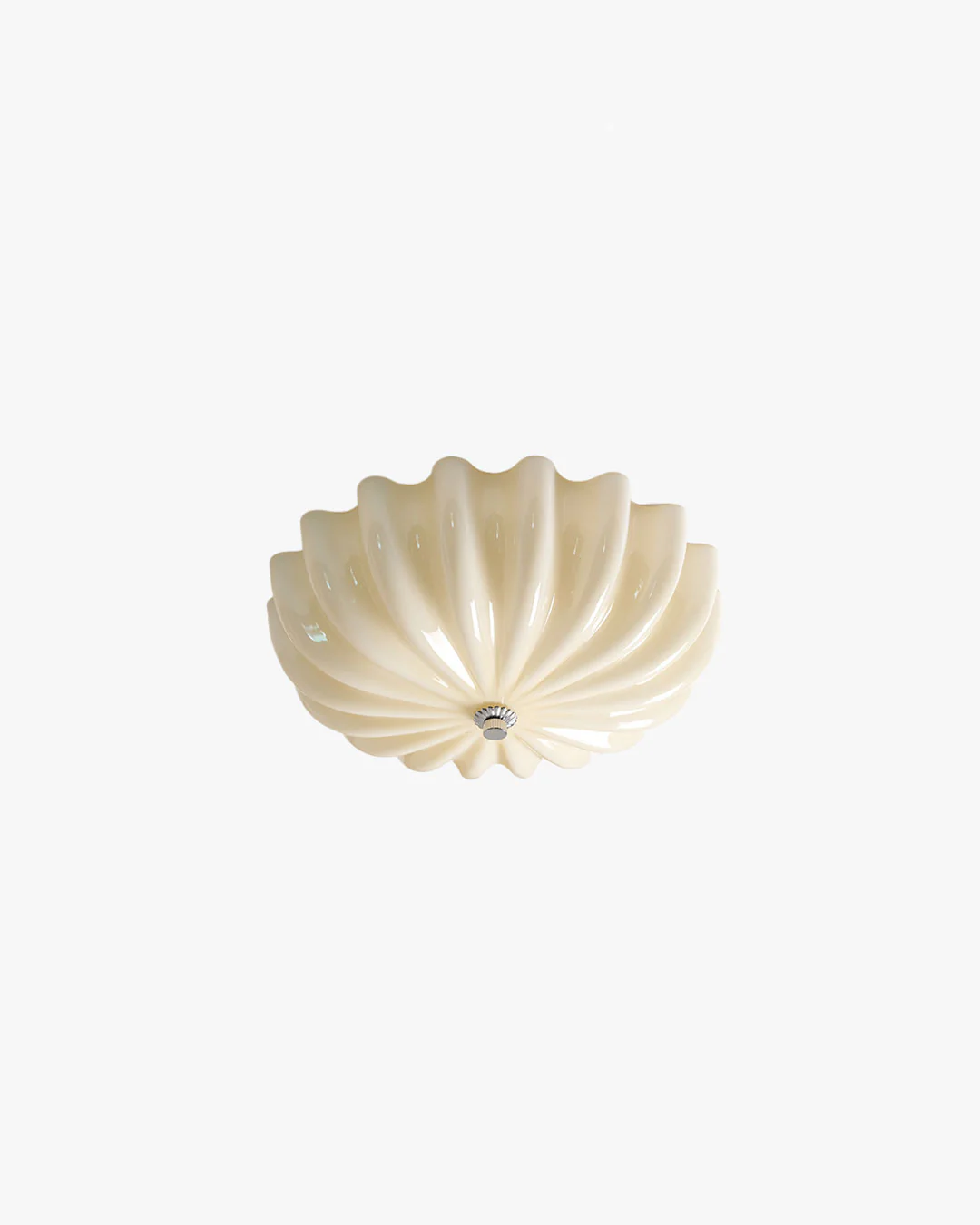 WOMO Pleated Glass Flush Mount Ceiling Light-WM1133 - Image 23