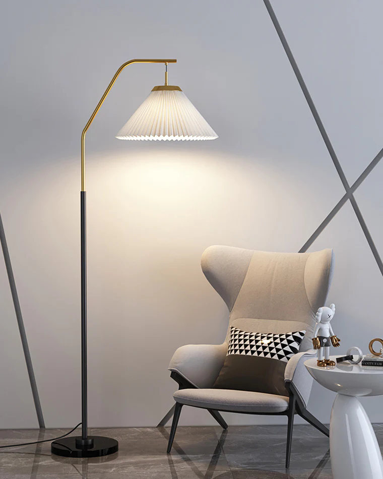WOMO Pleated Hanging Floor Lamp-WM7066 - Image 19
