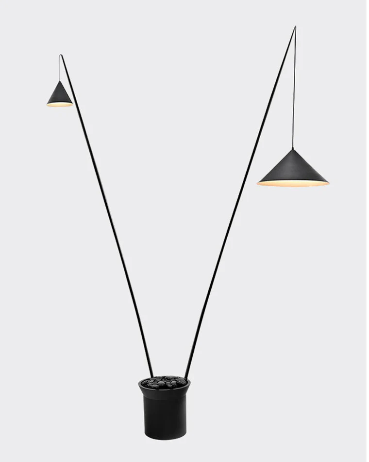 WOMO 3-light Overhanging Floor Lamp-WM7031 - Image 15