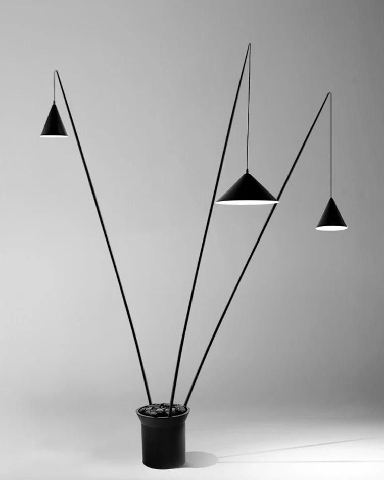 WOMO 3-light Overhanging Floor Lamp-WM7031 - Image 21