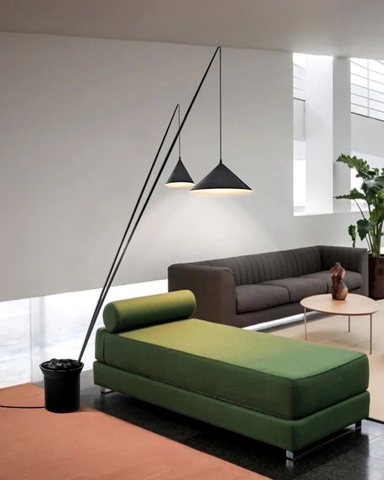 WOMO 3-light Overhanging Floor Lamp-WM7031 - Image 23