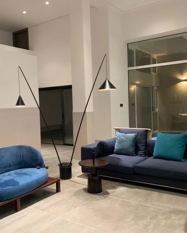 WOMO 3-light Overhanging Floor Lamp-WM7031 - Image 24
