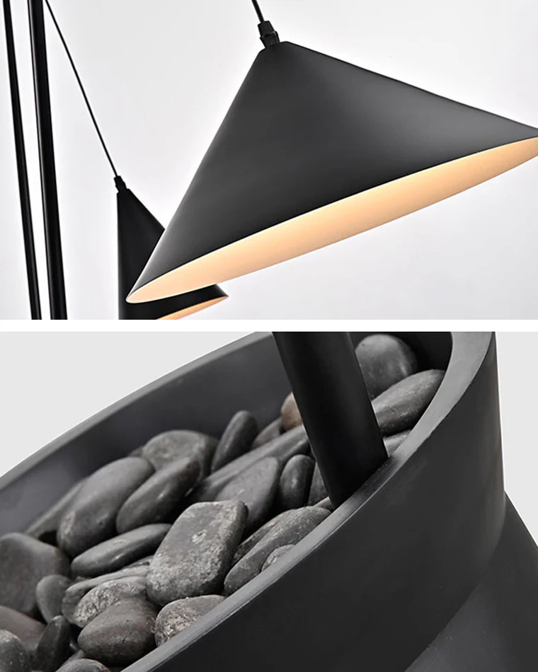 WOMO 3-light Overhanging Floor Lamp-WM7031 - Image 27