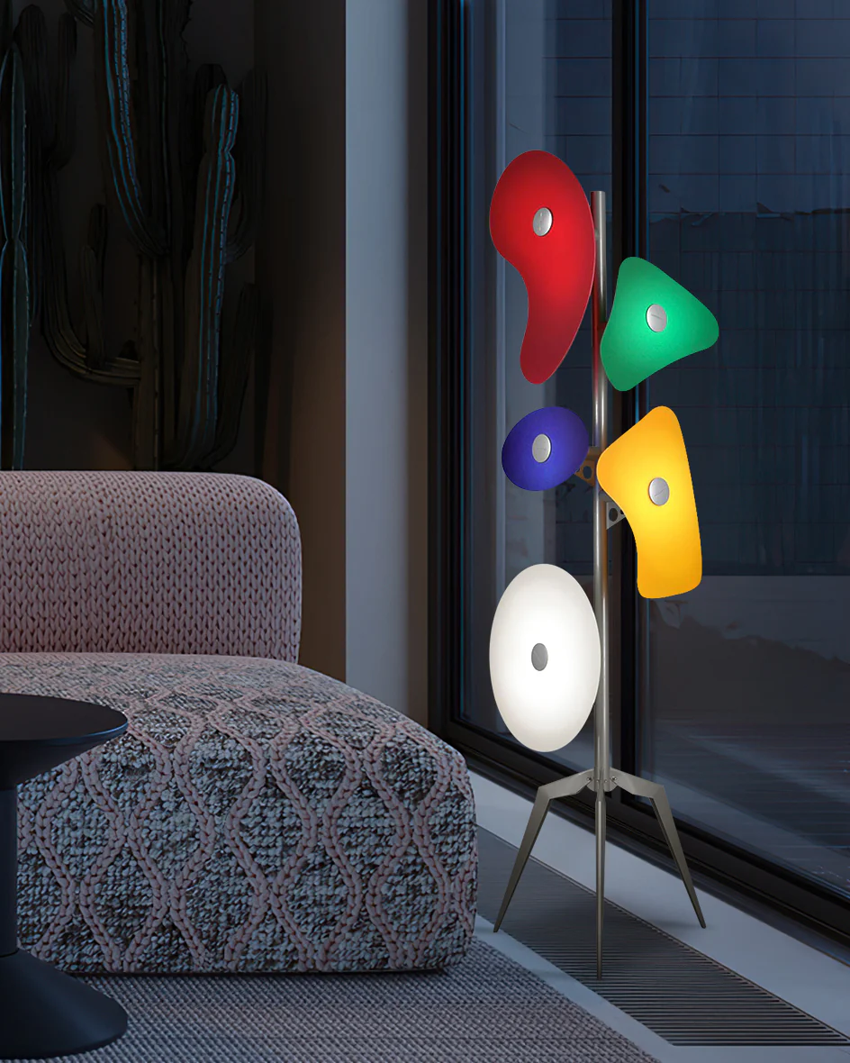 WOMO Post Modern Tripod Floor Lamp-WM7088 - Image 4