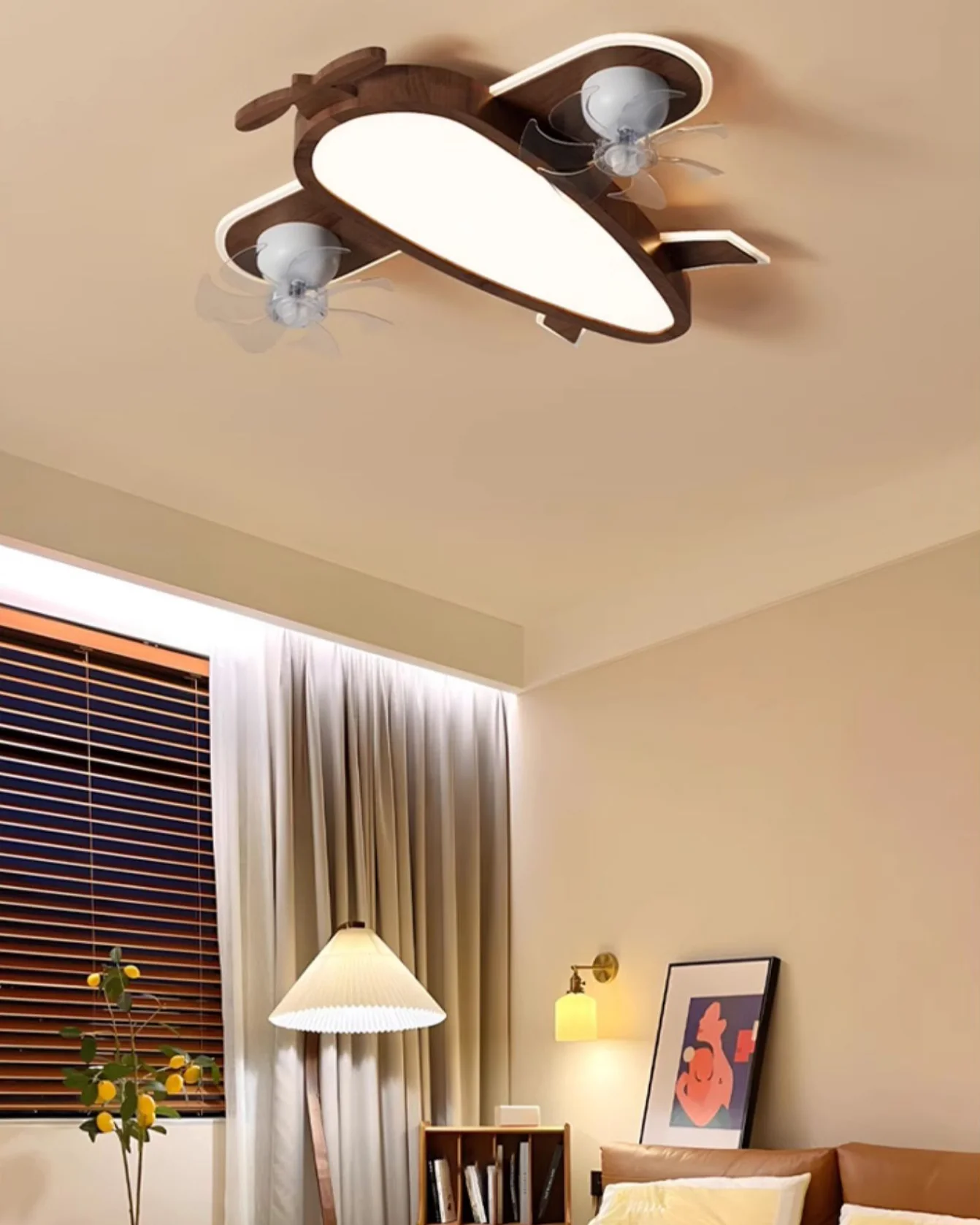 WOMO Propeller Low Profile Ceiling Fan Lamp - WM5274 - Image 5
