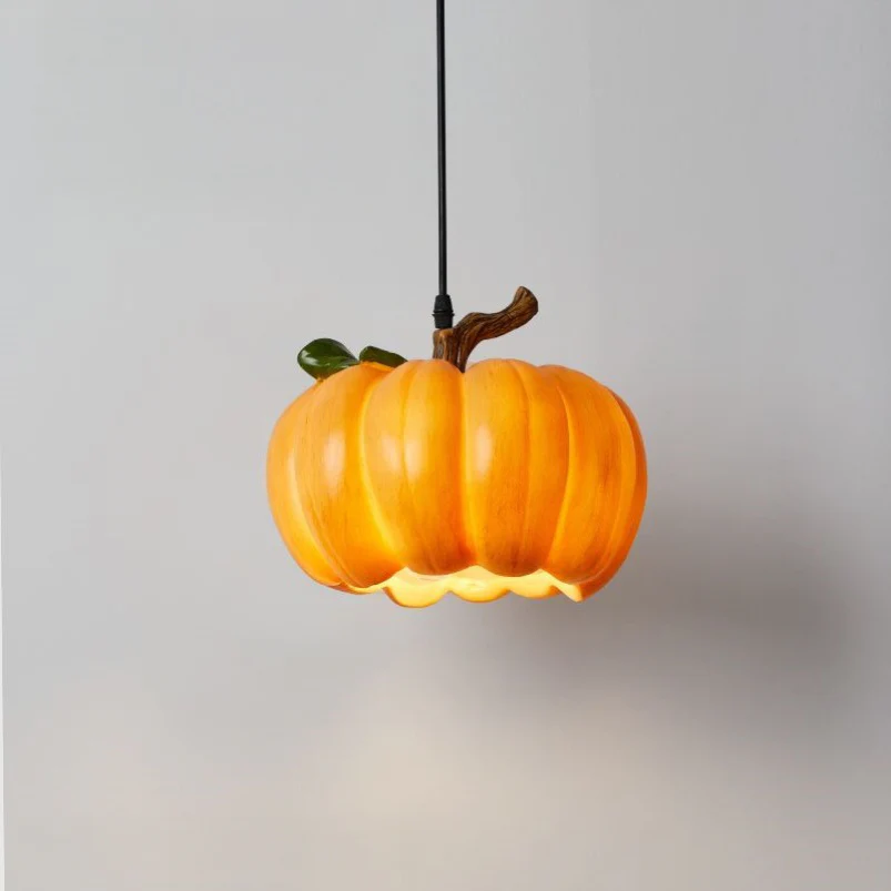 WOMO Pumpkin Glass Dome Pendant Light-WM3004 - Image 9