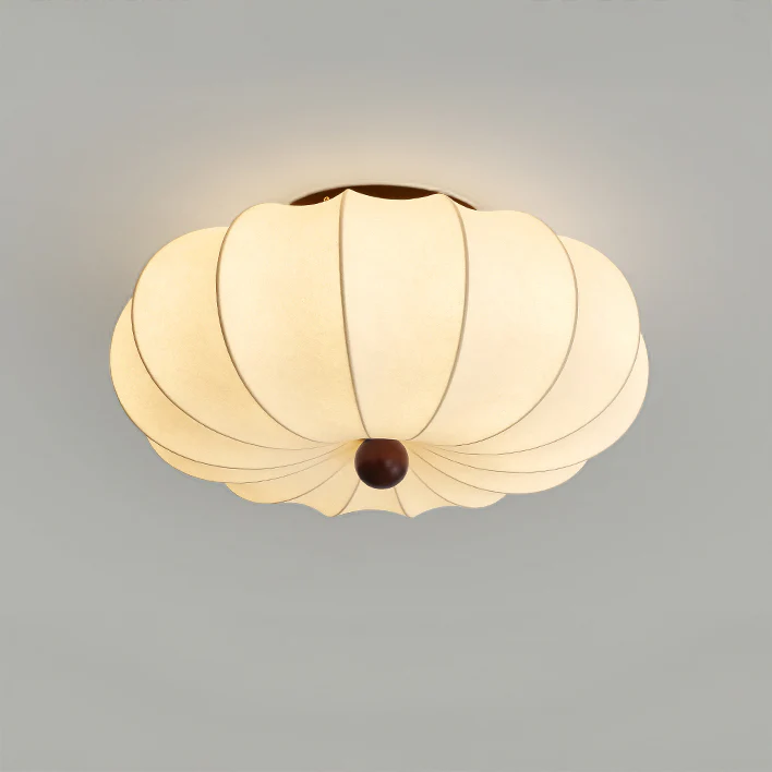 WOMO Pumpkin Silk Ceiling Light-WM1215 - Image 10
