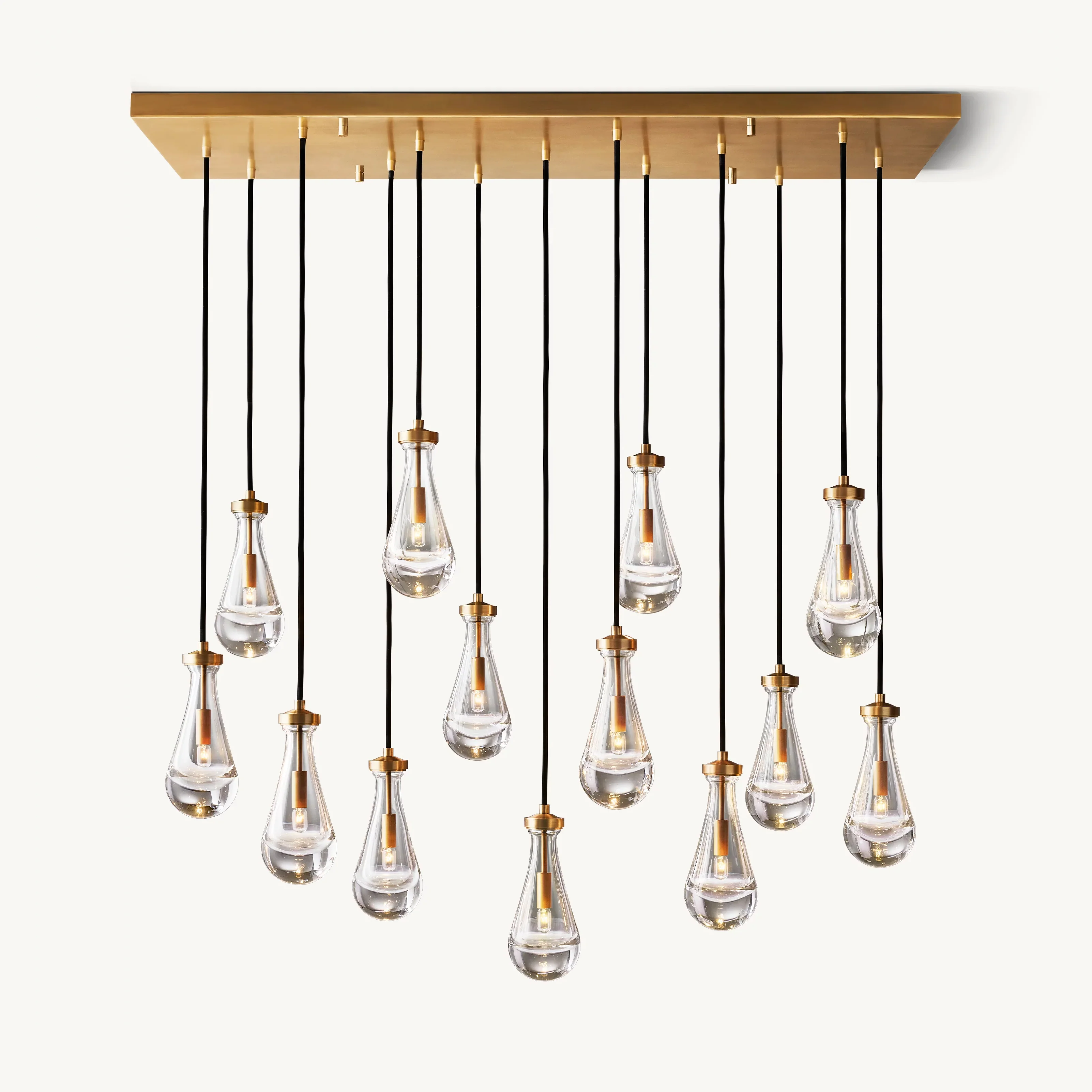 WOMO Raindrop Glass Chandelier-WM2810 - Image 10