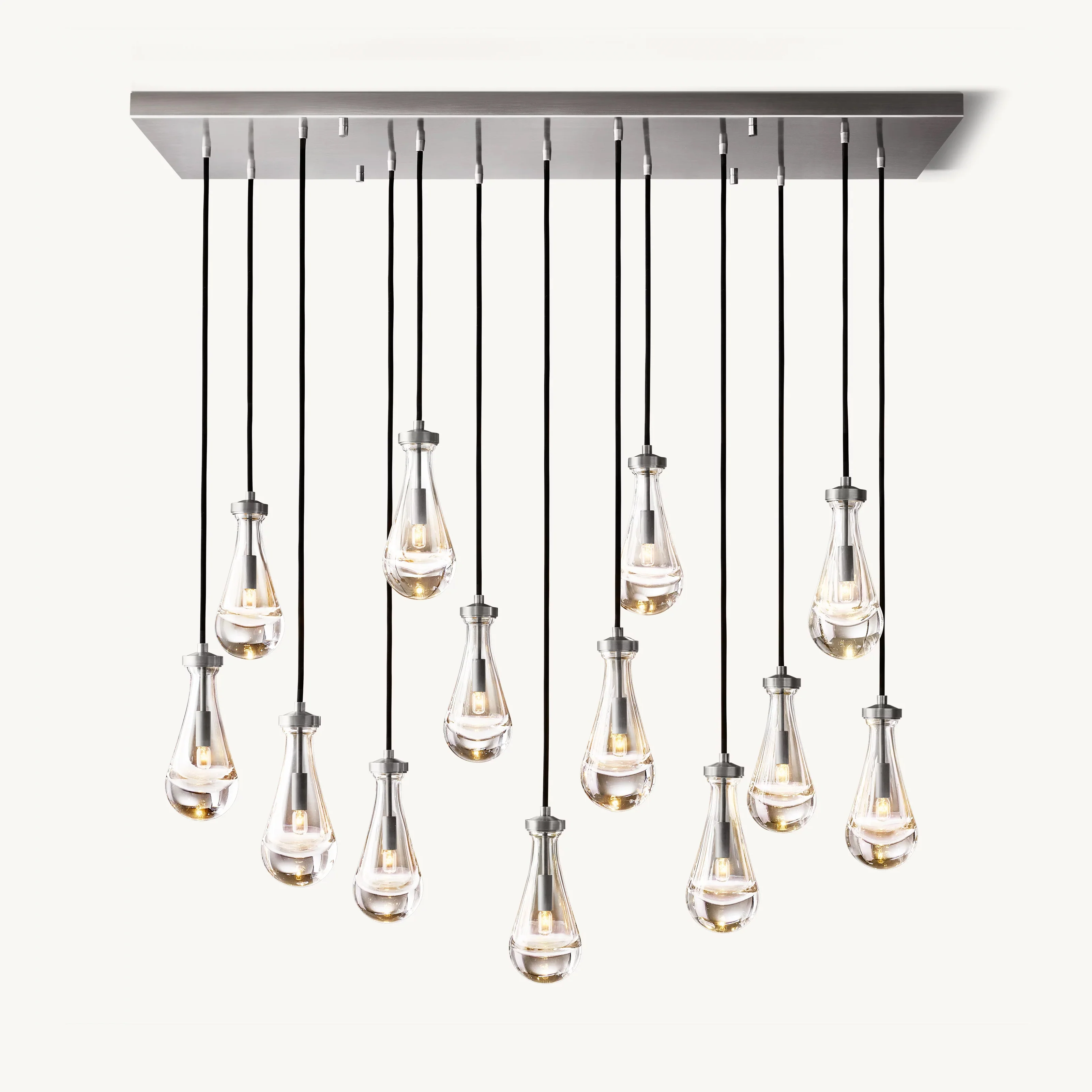 WOMO Raindrop Glass Chandelier-WM2810 - Image 14