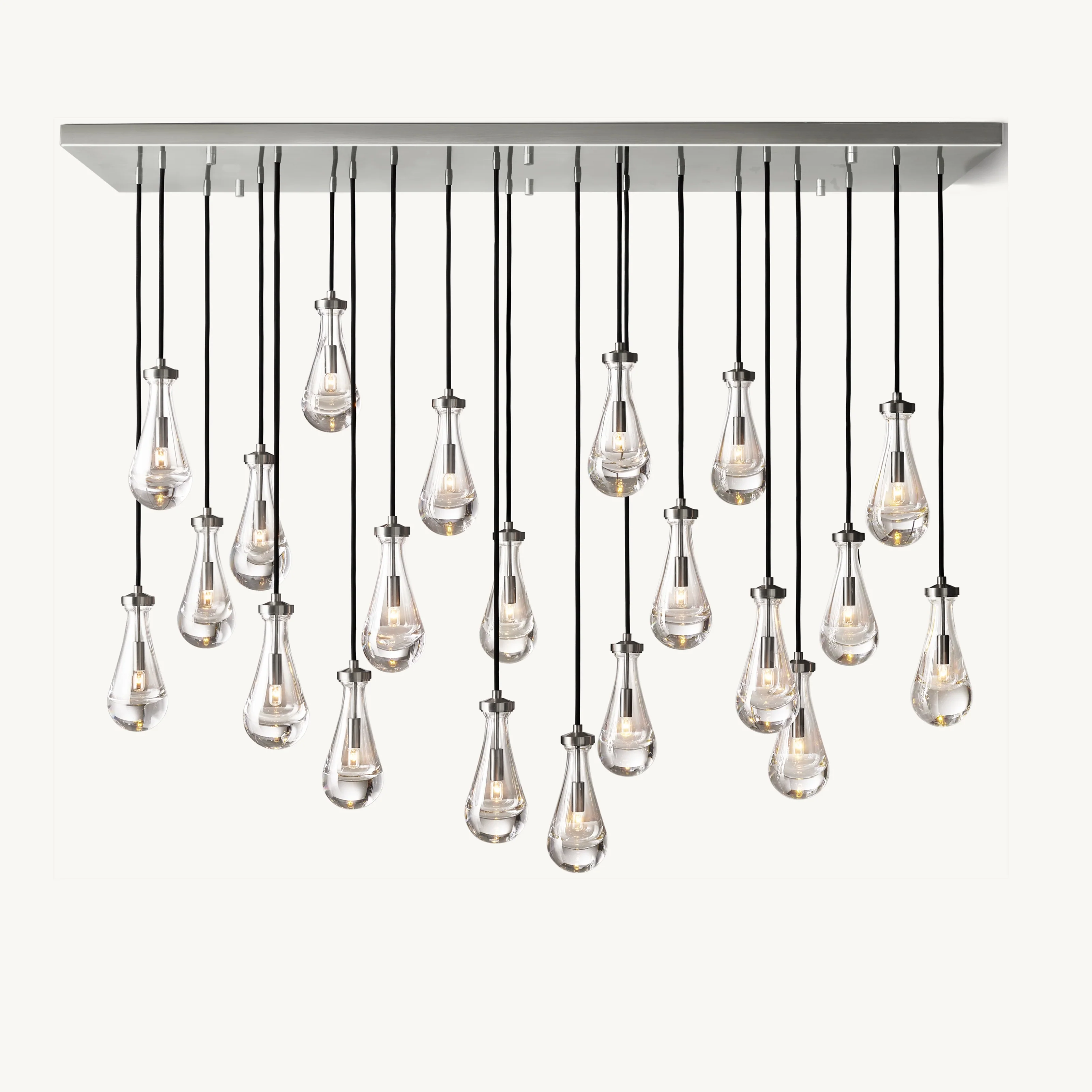 WOMO Raindrop Glass Chandelier-WM2810 - Image 16