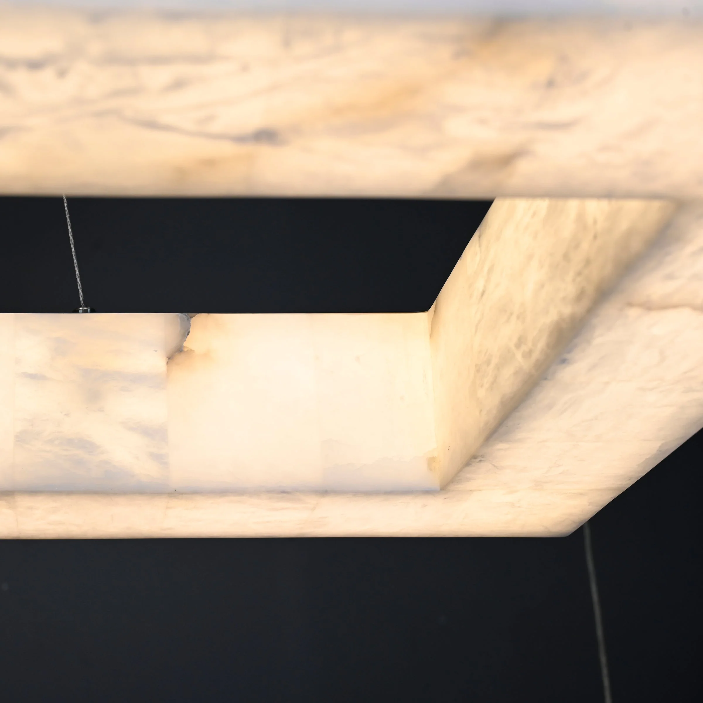 WOMO Rectangle Alabaster Chandelier-WM2822 - Image 10