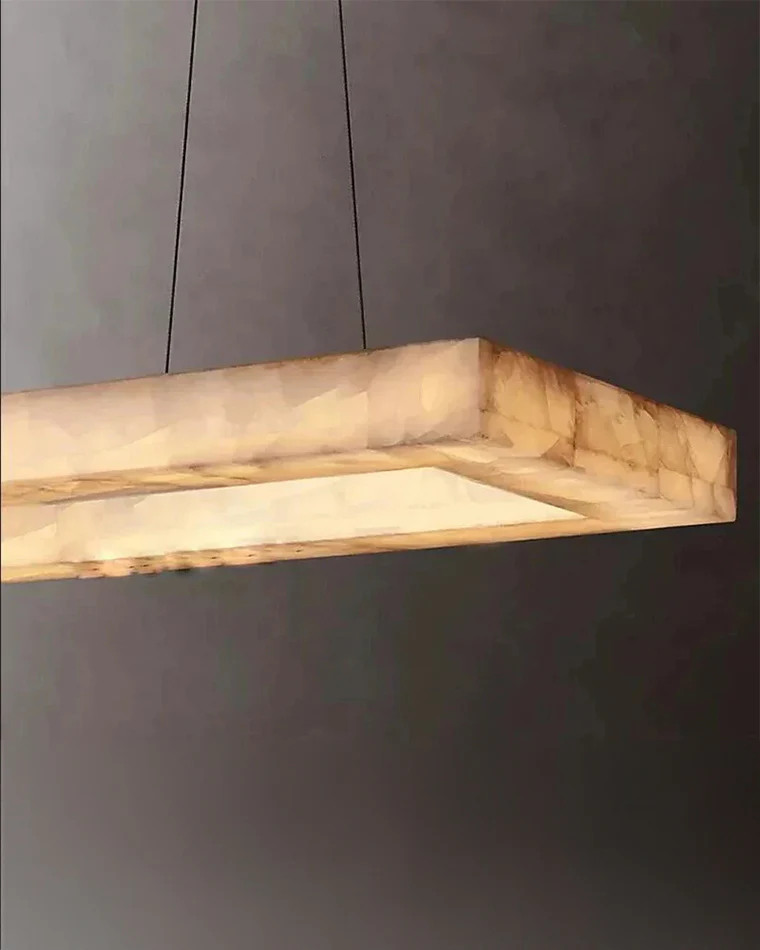 WOMO Rectangle Alabaster Chandelier-WM2822 - Image 13