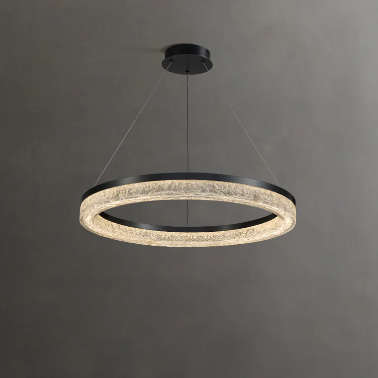 WOMO Resin Circular Led Chandelier-2994 - Image 11