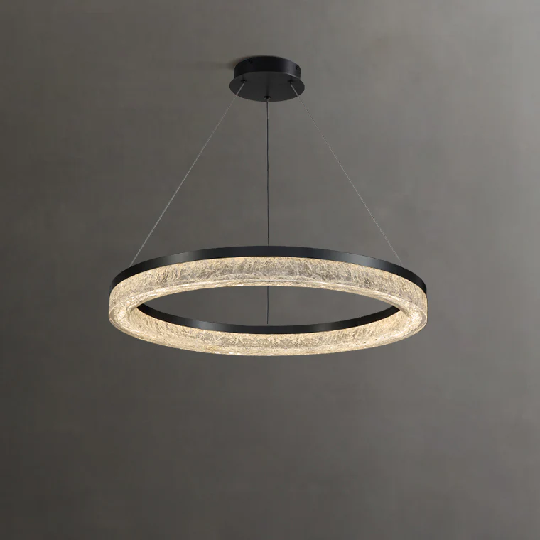 WOMO Resin Circular Led Chandelier-2994 - Image 12