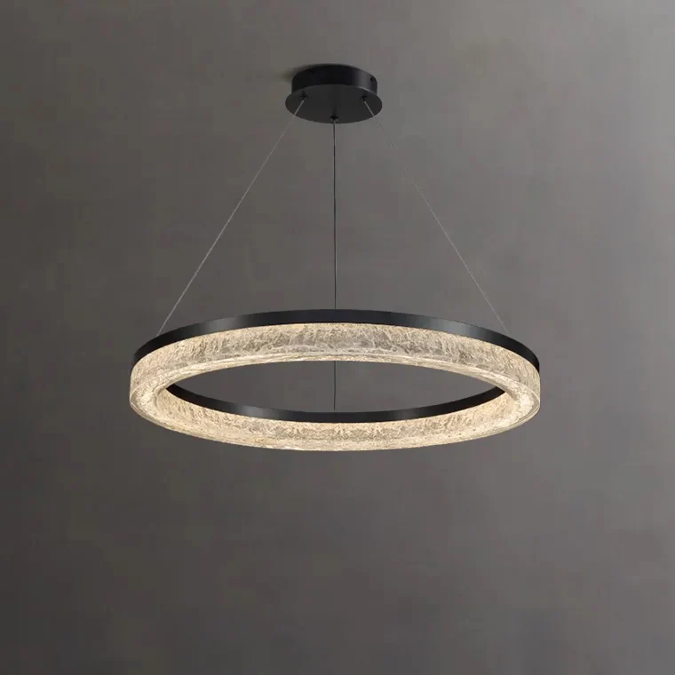 WOMO Resin Circular Led Chandelier-2994 - Image 13