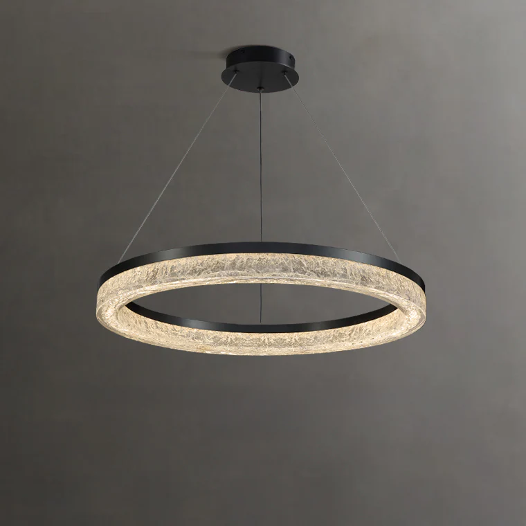 WOMO Resin Circular Led Chandelier-2994 - Image 14