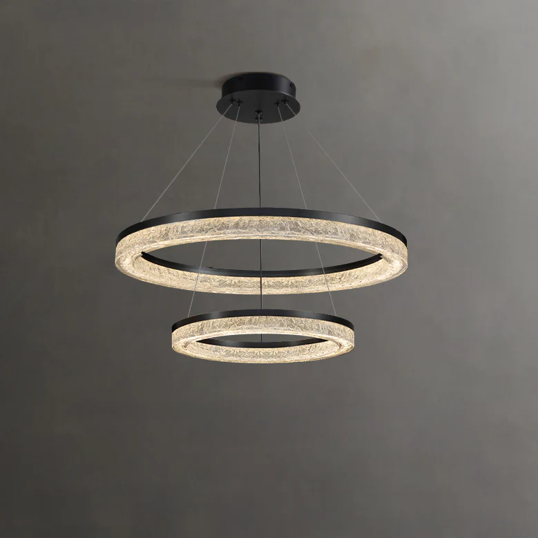 WOMO Resin Circular Led Chandelier-2994 - Image 16