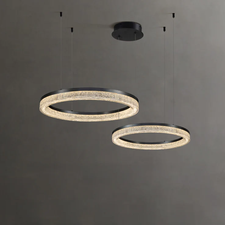 WOMO Resin Circular Led Chandelier-2994 - Image 18