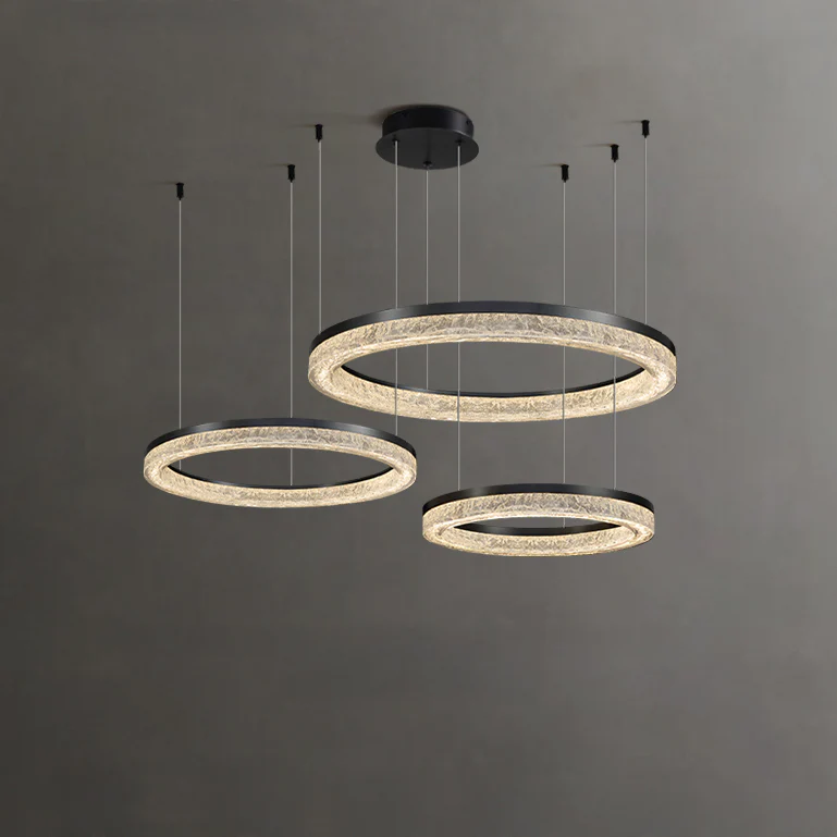 WOMO Resin Circular Led Chandelier-2994 - Image 19
